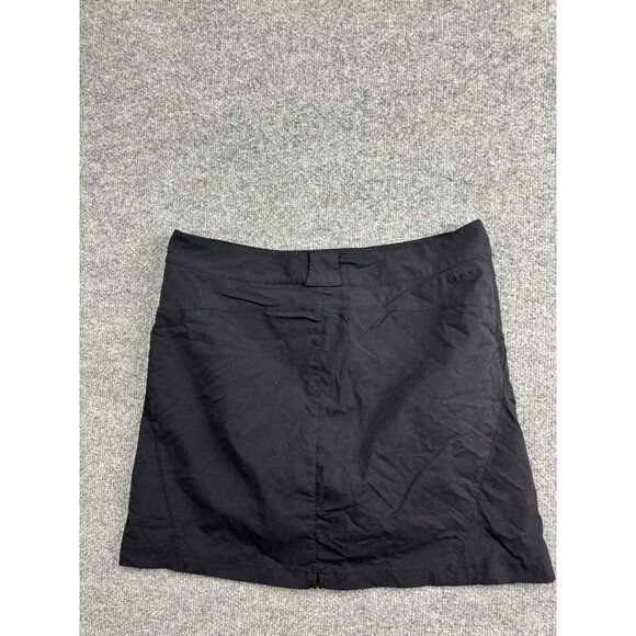 Columbia Titanium Skort Womens 10 Black Hiking Athletic Built-In Shorts Trail - Picture 6 of 7